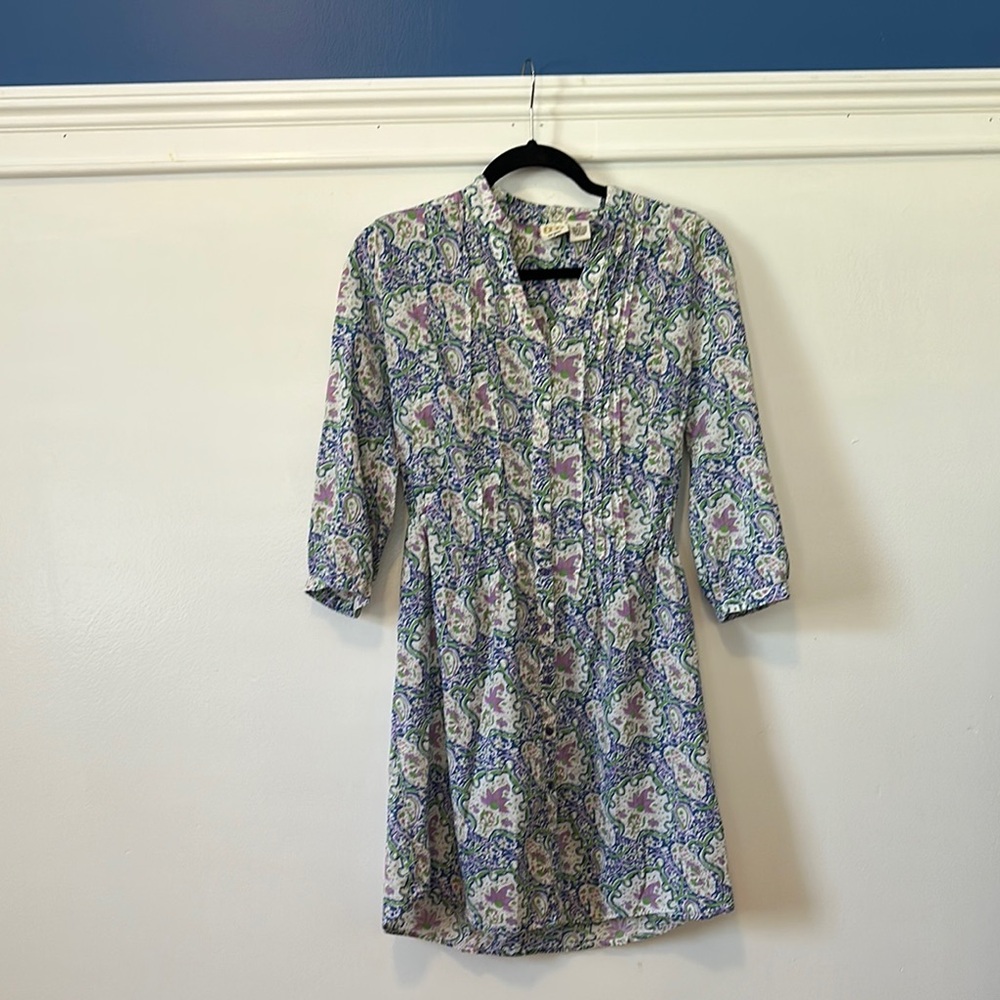 Floral Asymmetrical Dress